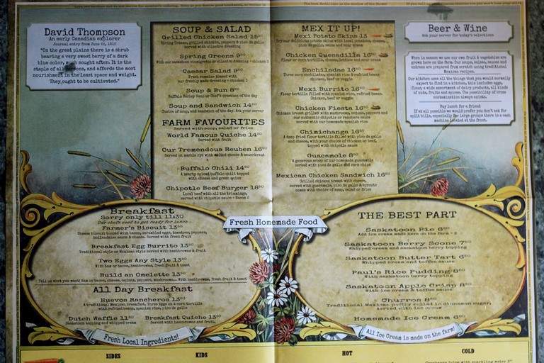 Saskatoon Farm at The Calgary Farmers Market - Calgary, AB menu_pic