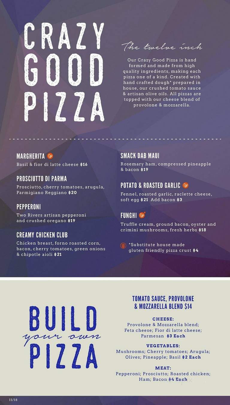 Smack DAB - Kelowna, BC menu_pic