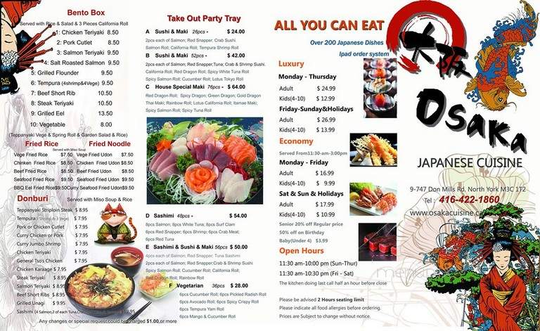Osaka Sushi - Toronto, ON