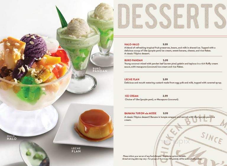 Max Restaurant - Calgary, AB menu_pic