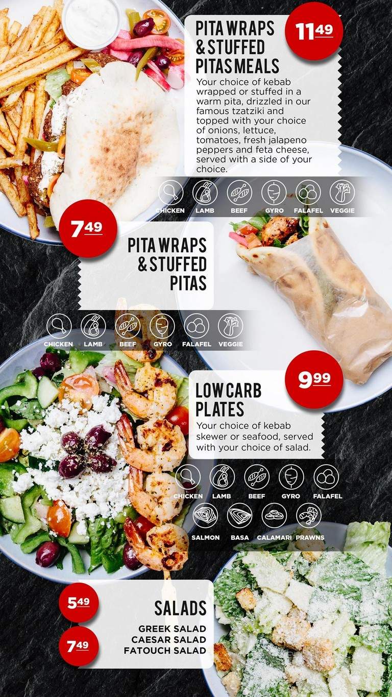 Mediterranean Express - Calgary, AB menu_pic