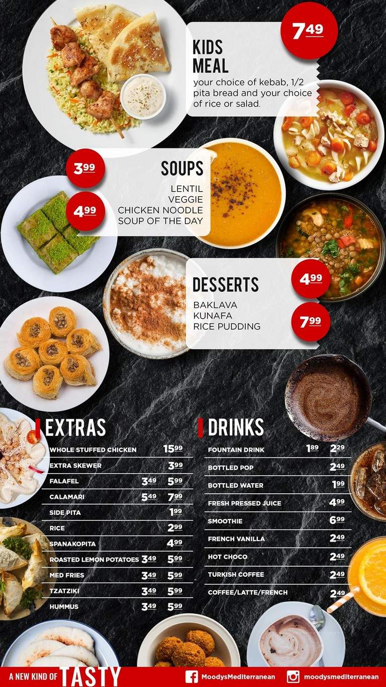Mediterranean Express - Calgary, AB menu_pic