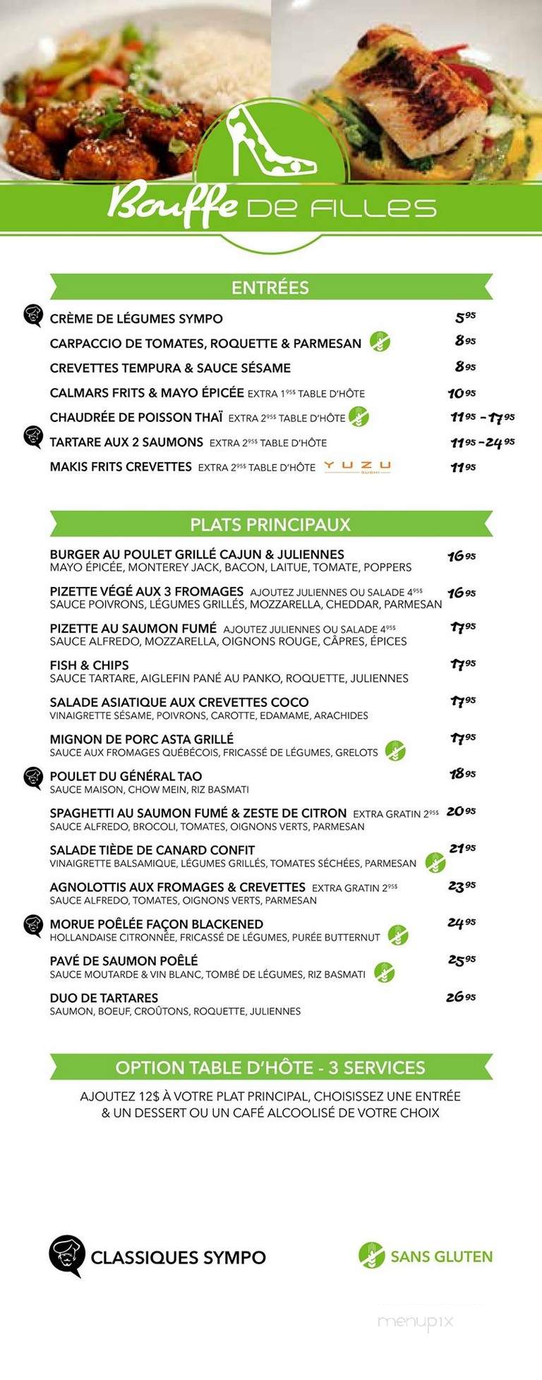 Symposium - Riviere-du-Loup, QC menu_pic