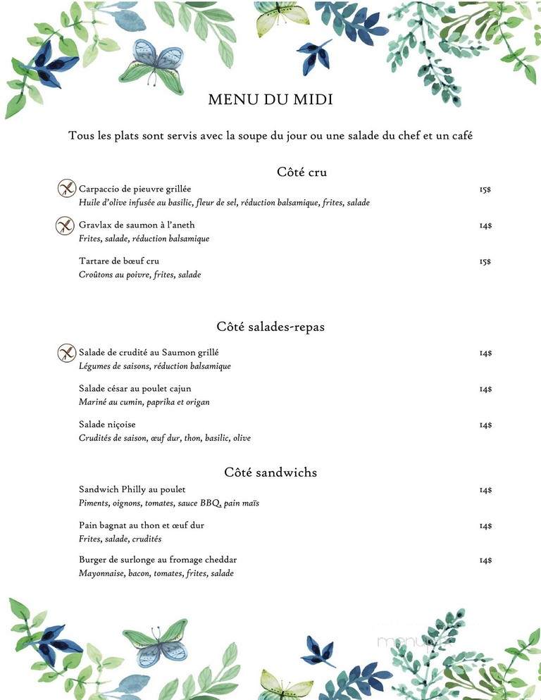 La Table Ludique - Sainte-Agathe-des-Monts, QC menu_pic
