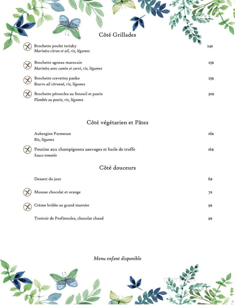 La Table Ludique - Sainte-Agathe-des-Monts, QC menu_pic