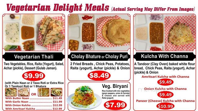 Punjabi Rasoi - London, ON menu_pic