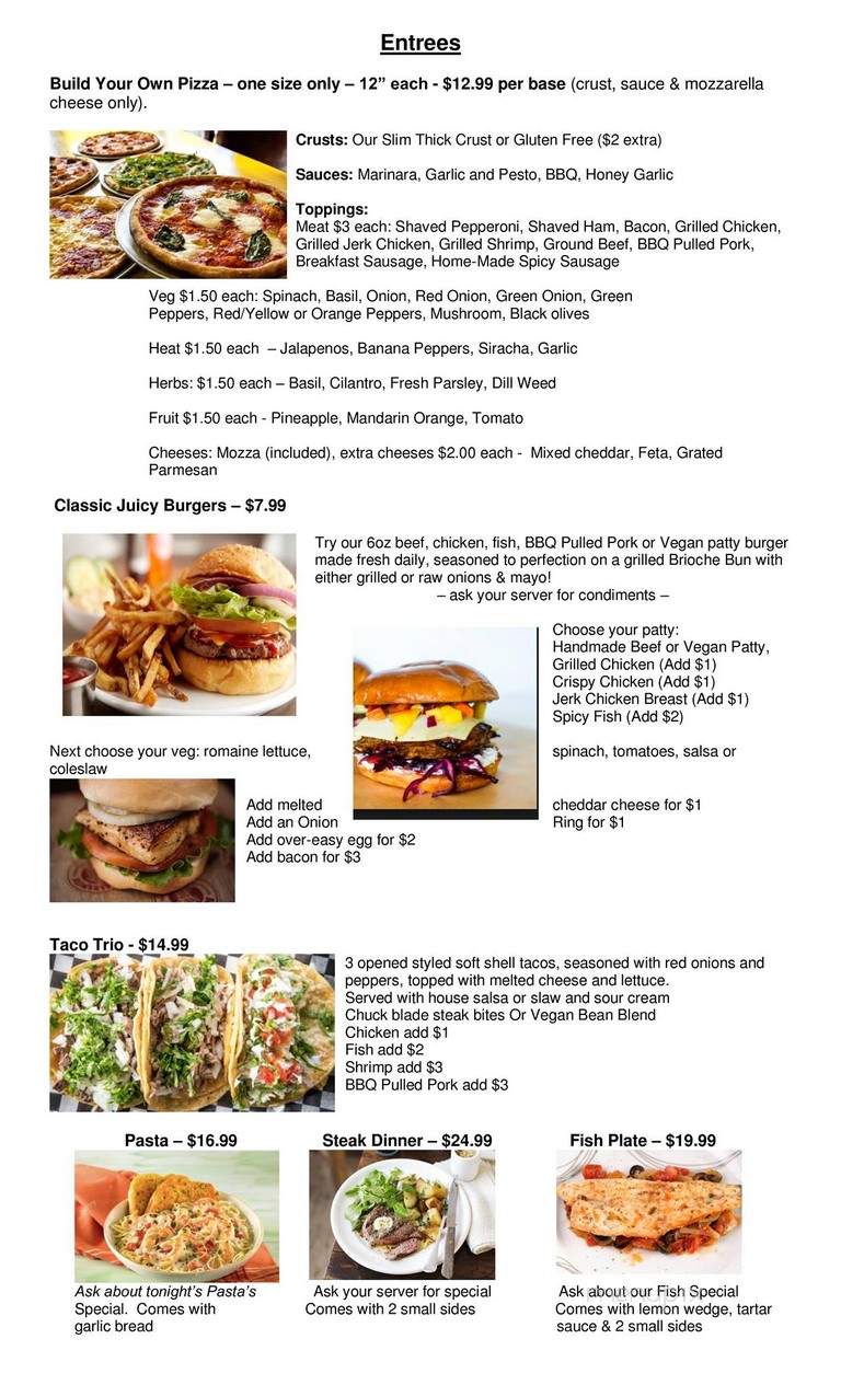 Keesha's Kitchen - Winnipeg Beach, MB menu_pic