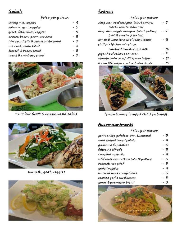 Chefies Eatery - Holland Landing, ON menu_pic