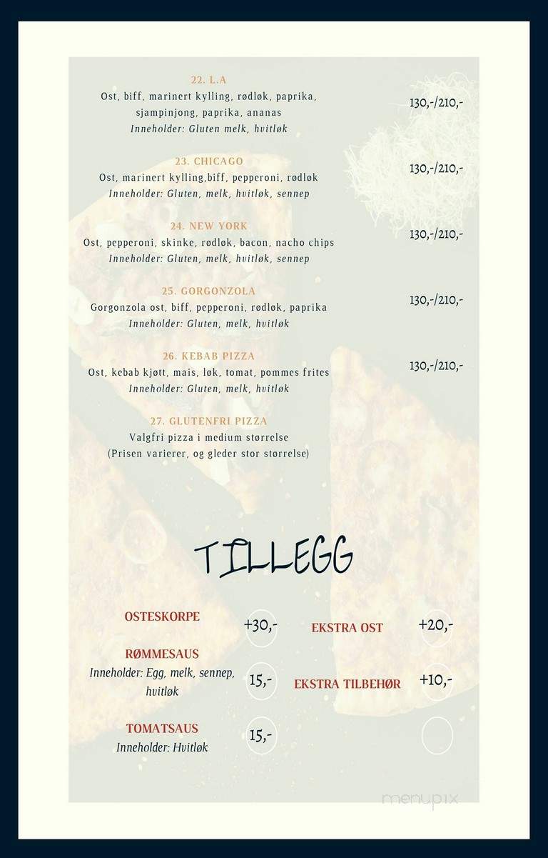 Express Pizza & Grill - Toronto, ON menu_pic