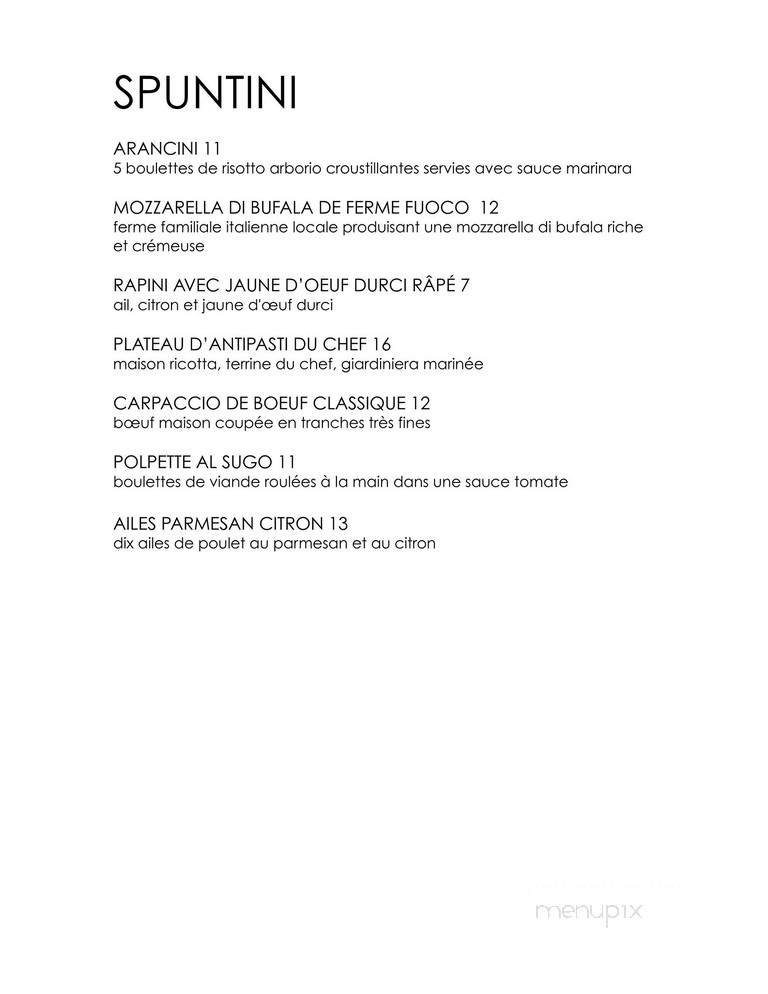Porco - Montreal, QC menu_pic