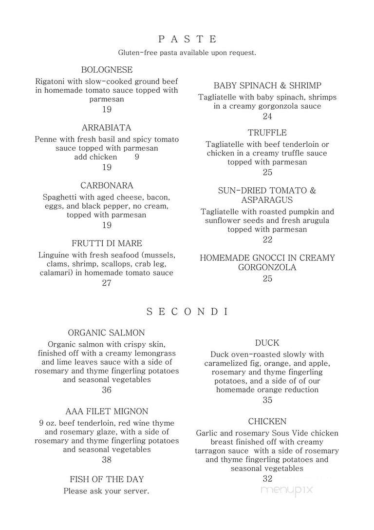 12 Tables - Toronto, ON menu_pic
