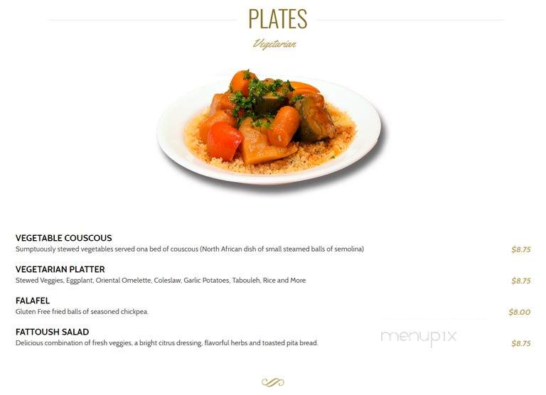 Boustan - Montreal, QC menu_pic