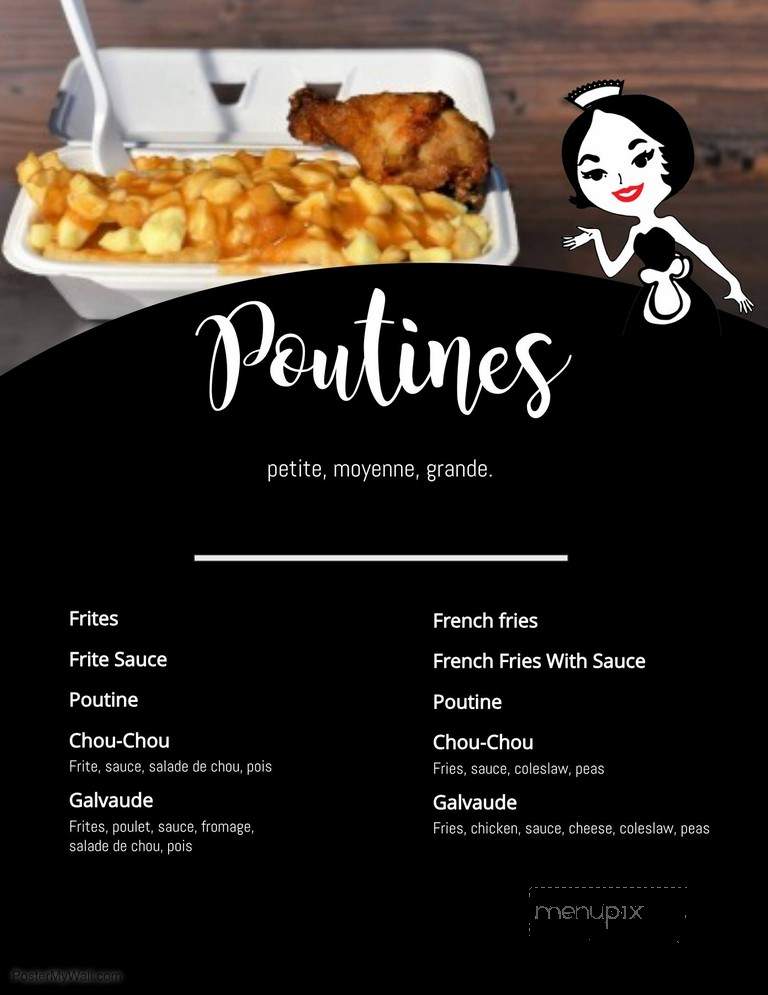 Dixie Lee - Paspebiac, QC menu_pic