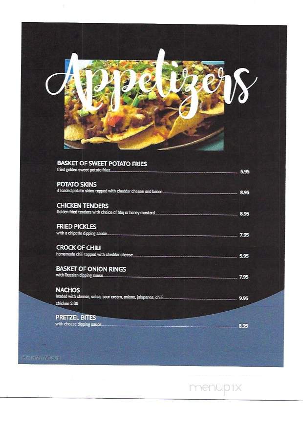 Gibson's Restaurant - Napanee, ON menu_pic