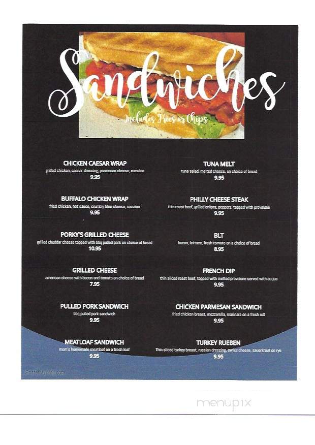 Gibson's Restaurant - Napanee, ON menu_pic