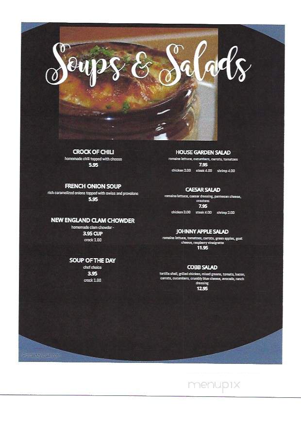 Gibson's Restaurant - Napanee, ON menu_pic