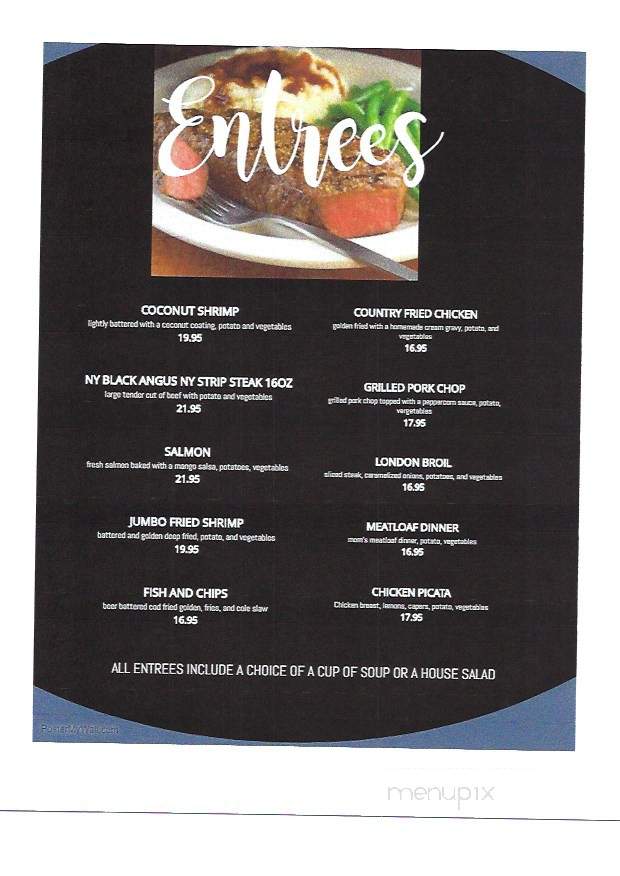 Gibson's Restaurant - Napanee, ON menu_pic