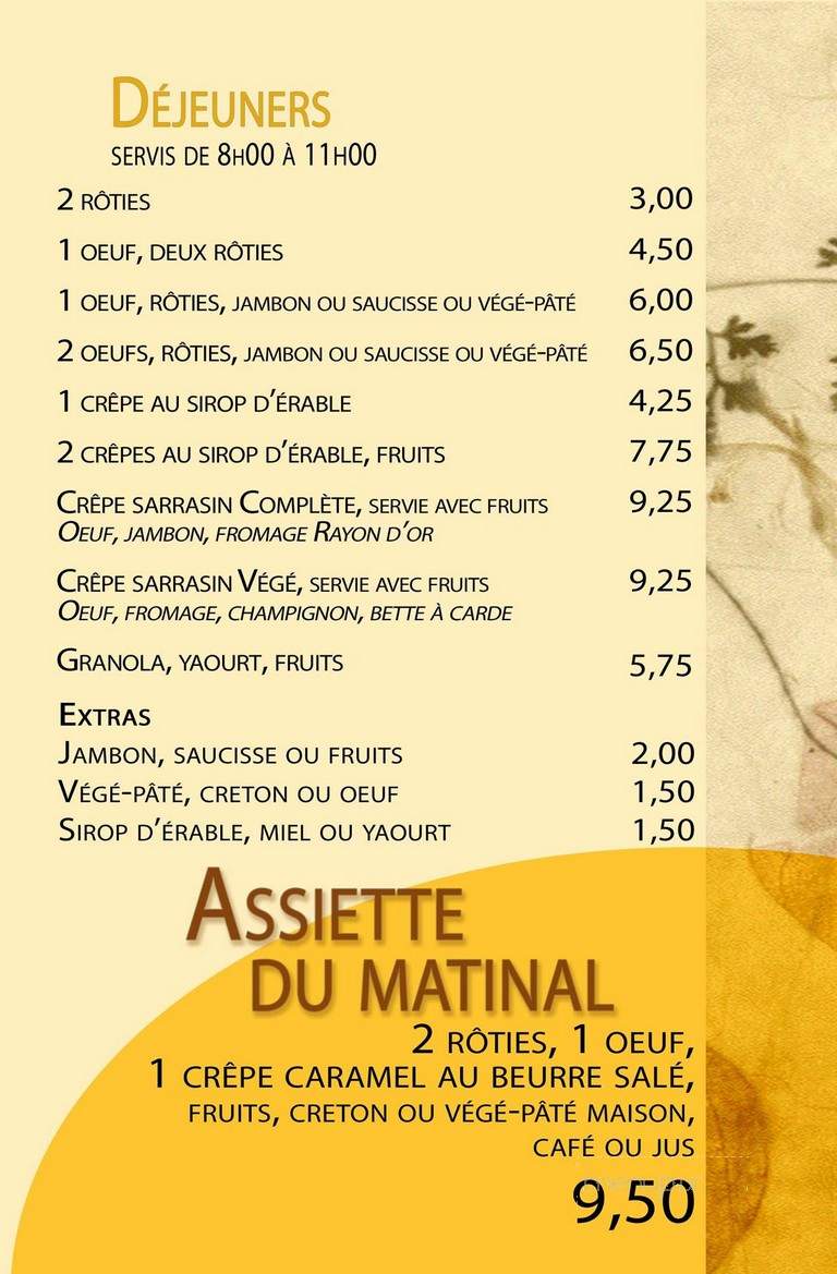 Cafe Les Gamineries - Sainte-Felicite, QC
