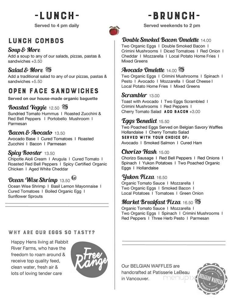 Rocky Mountain Flatbread - West Vancouver, BC menu_pic