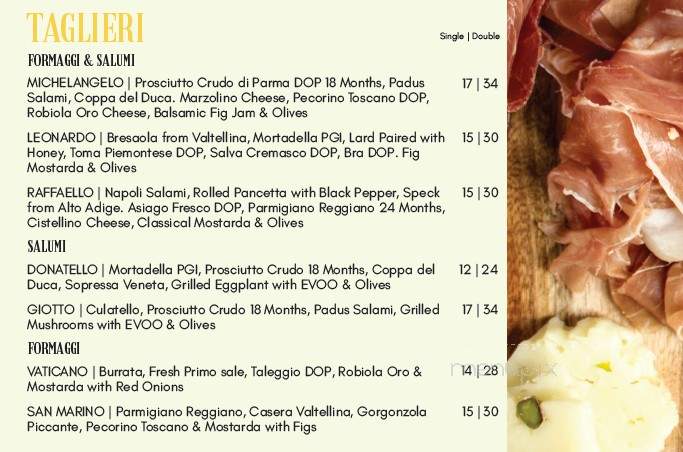 Sapori Bottega Italiana - Kingston, ON menu_pic