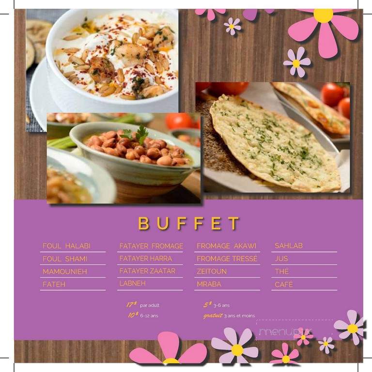 Lylac Cafe - Saint-Laurent, QC menu_pic