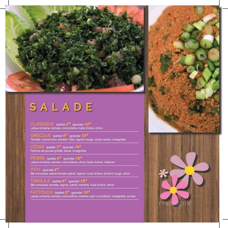 Lylac Cafe - Saint-Laurent, QC menu_pic