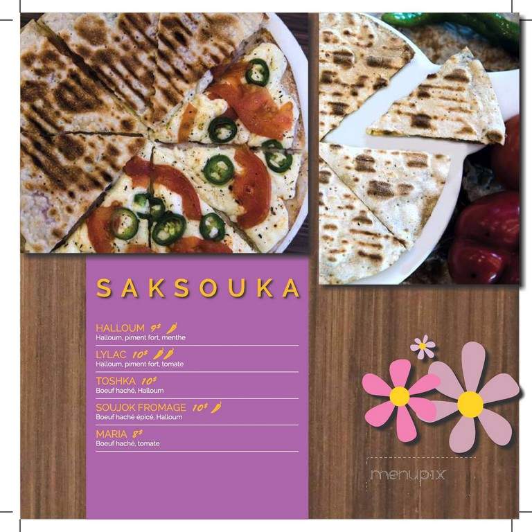 Lylac Cafe - Saint-Laurent, QC menu_pic
