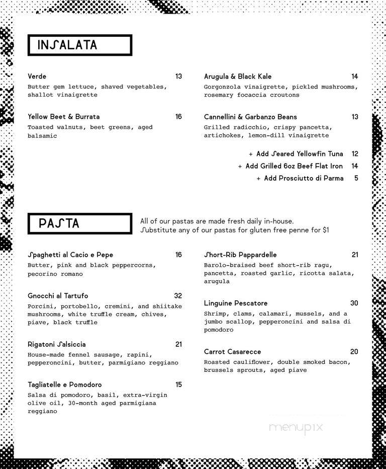 CIMA Enoteca - Hamilton, ON menu_pic