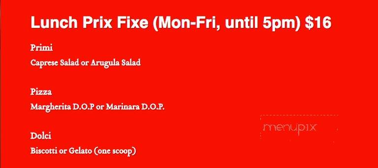 Pizzeria Libretto Danforth - Toronto, ON menu_pic