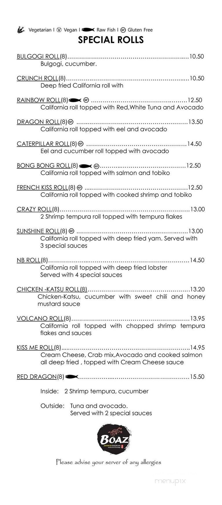 Boaz - St John, NB menu_pic
