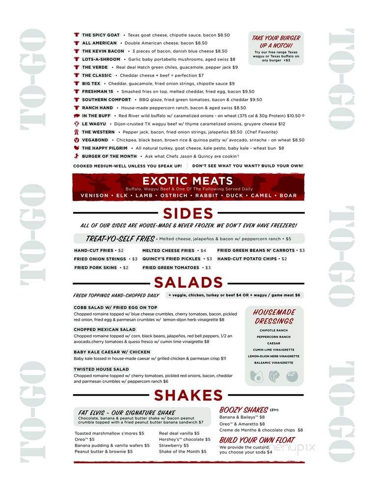 Twisted Root Burger - Bossier, LA menu_pic