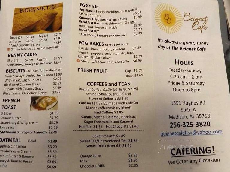 Beignet Cafe - Madison, AL