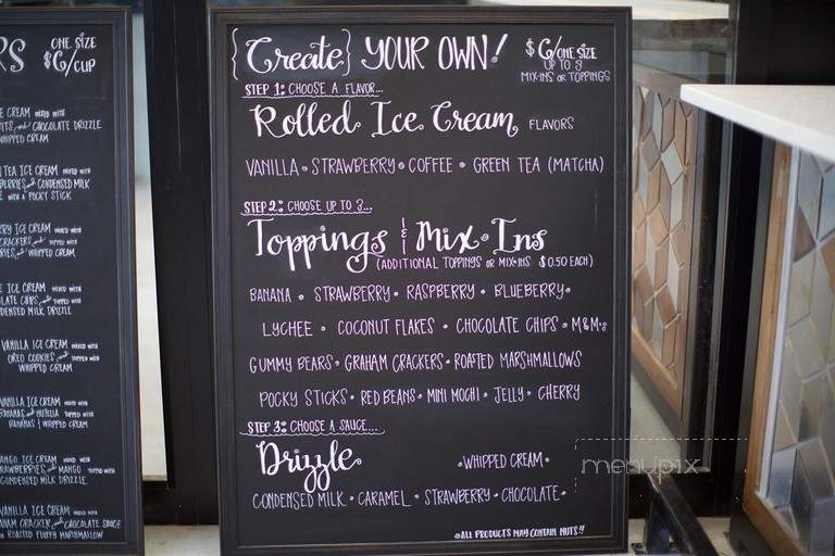 8 below rolled ice cream - Derby, KS menu_pic