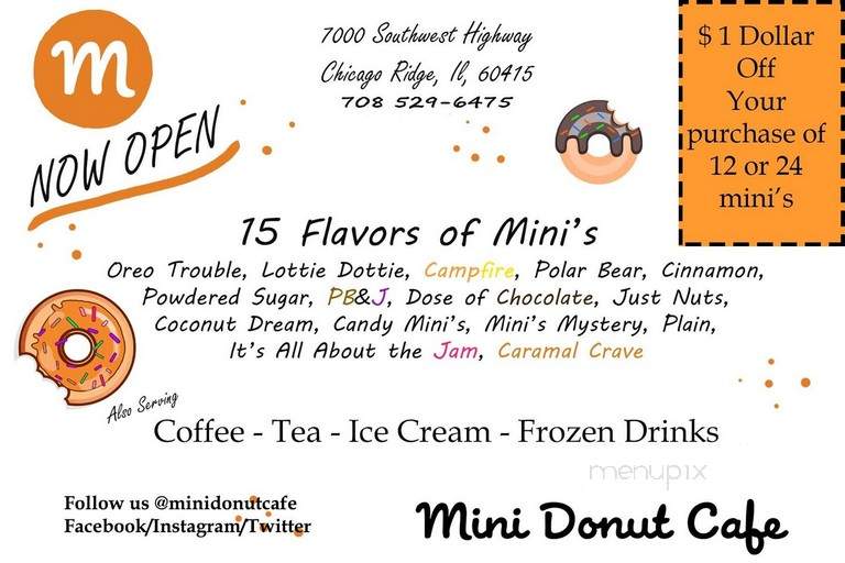 Mini Donut Cafe - Chicago Ridge, IL