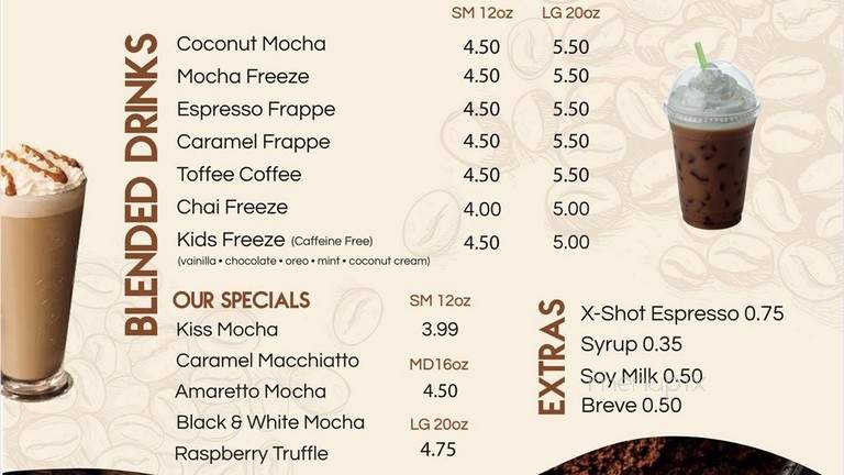 Espresso Yourself - Margate, FL menu_pic