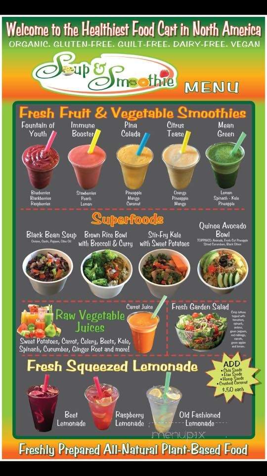 Soup And Smoothie - Ehrenberg, AZ menu_pic