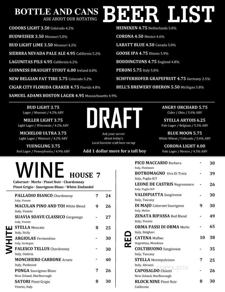 Dante's Coal Fired Pizza - Fort Myers, FL menu_pic