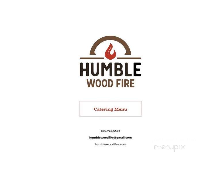 Humble Wood Fire - Gainesville, FL menu_pic
