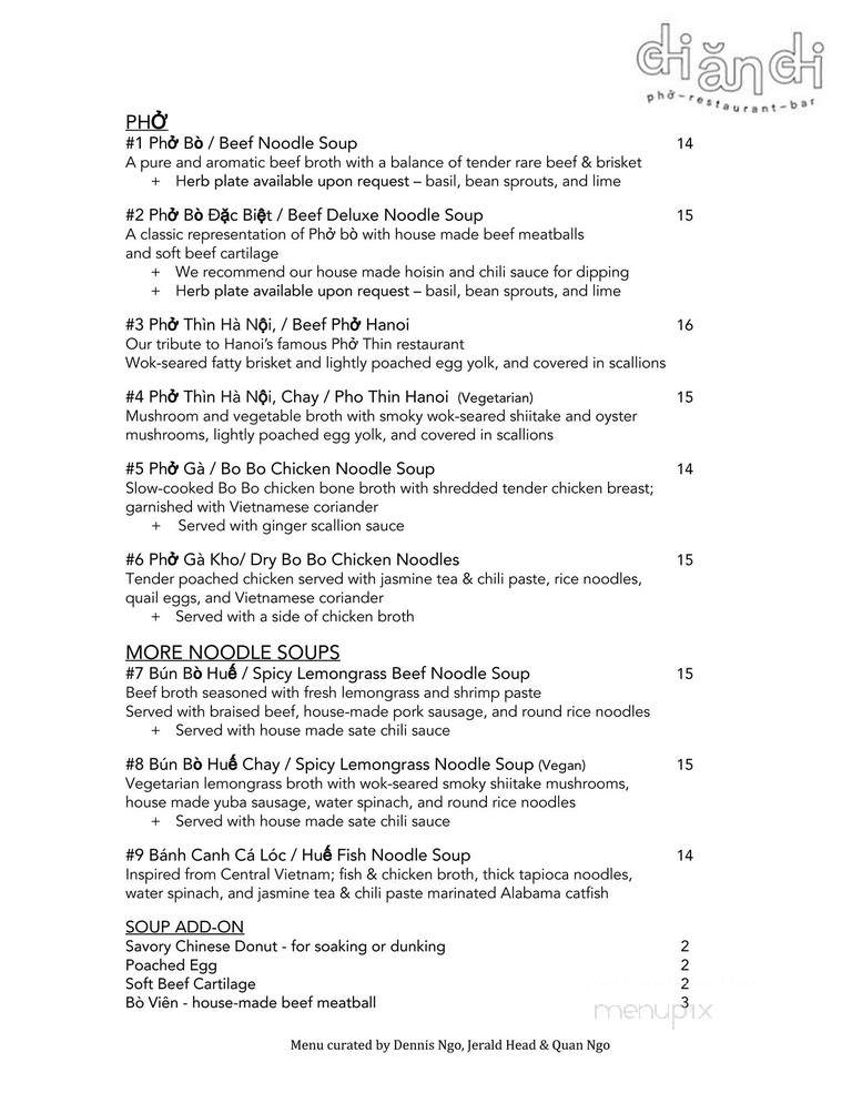 Di An Di - Brooklyn, NY menu_pic