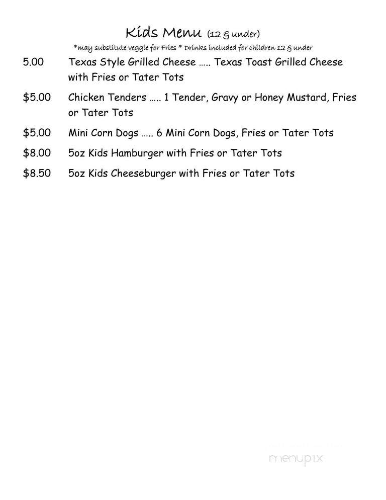 All About Burgers - Borger, TX menu_pic