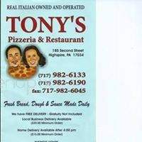 Tonys Pizzeria - Middletown, PA