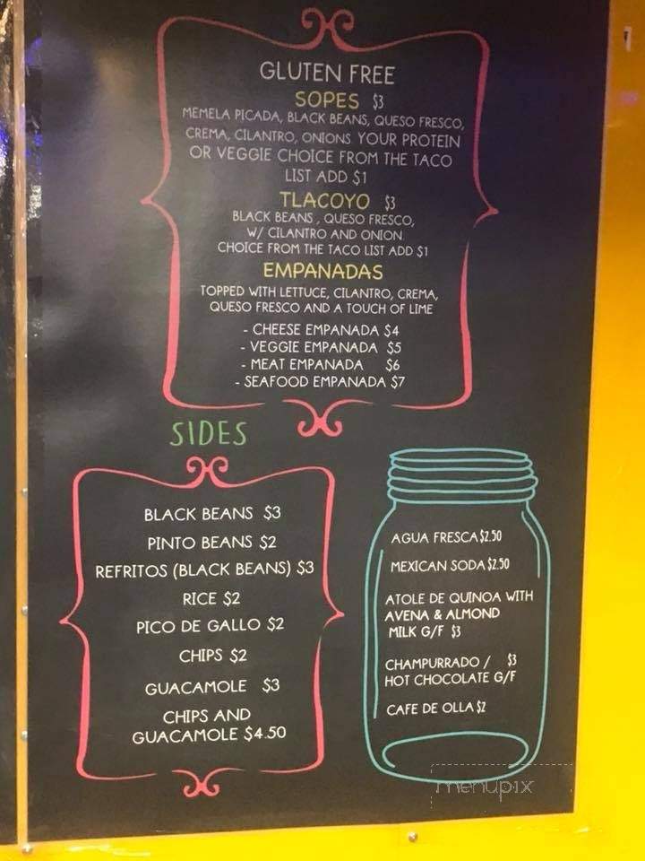 Pepe Chile Taqueria - Portland, OR menu_pic