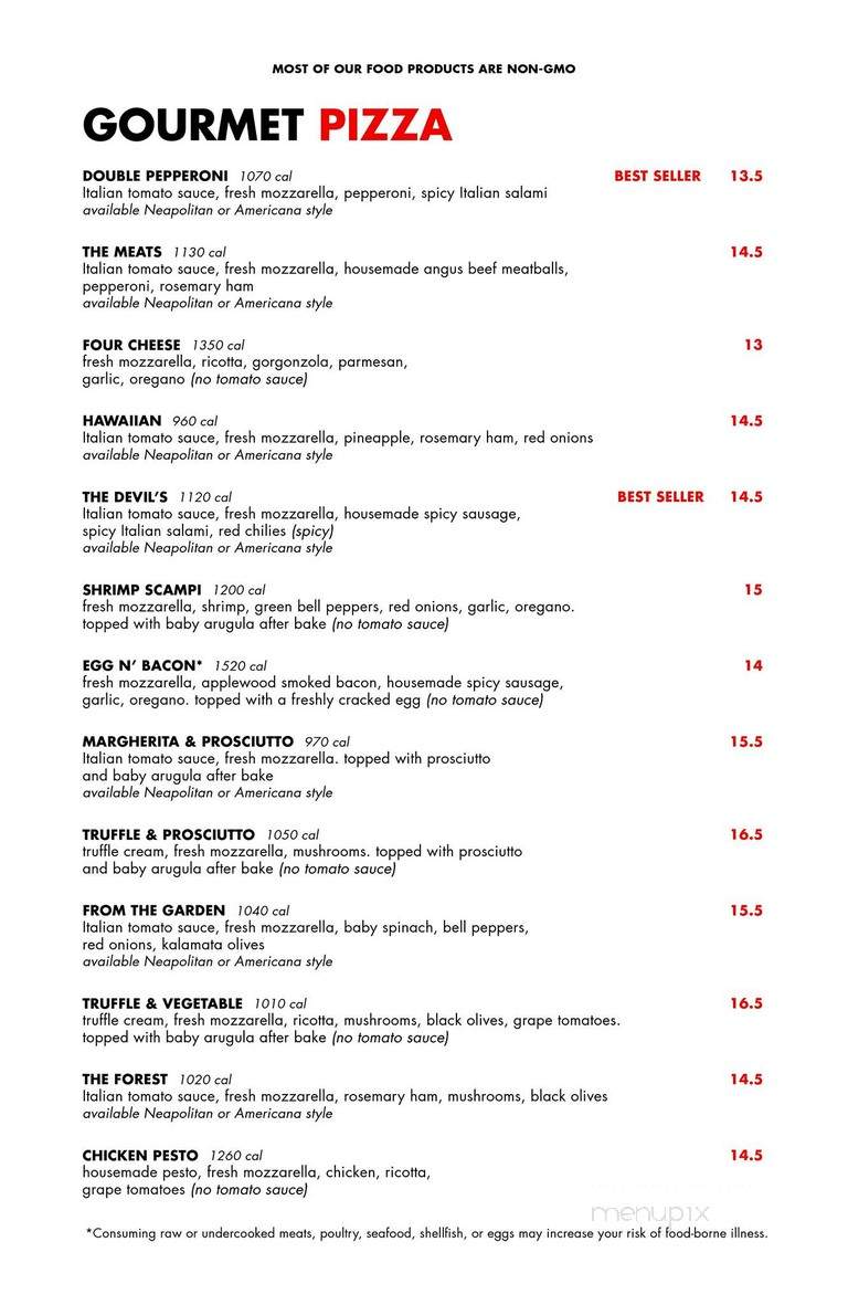 MidiCi The Neapolitan Pizza Company - Riverside, CA menu_pic