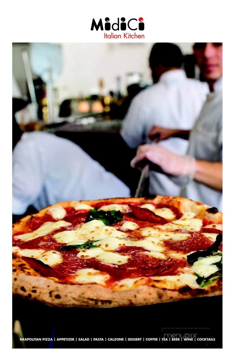 MidiCi The Neapolitan Pizza Company - Riverside, CA menu_pic