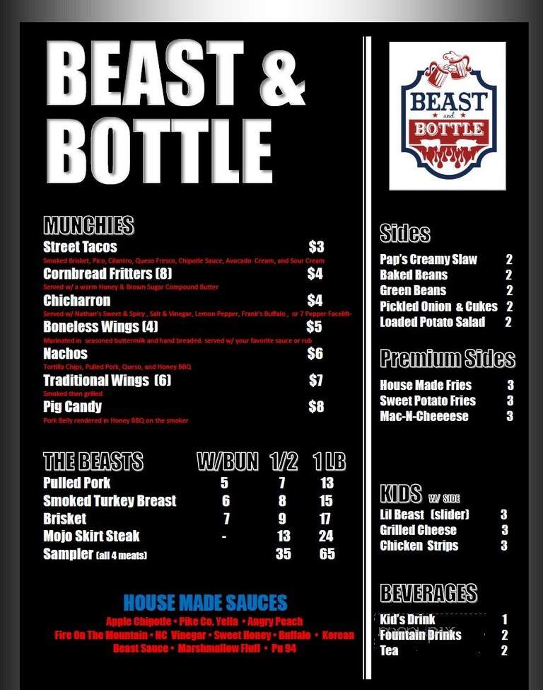 Beast And Bottle - Waverly, OH