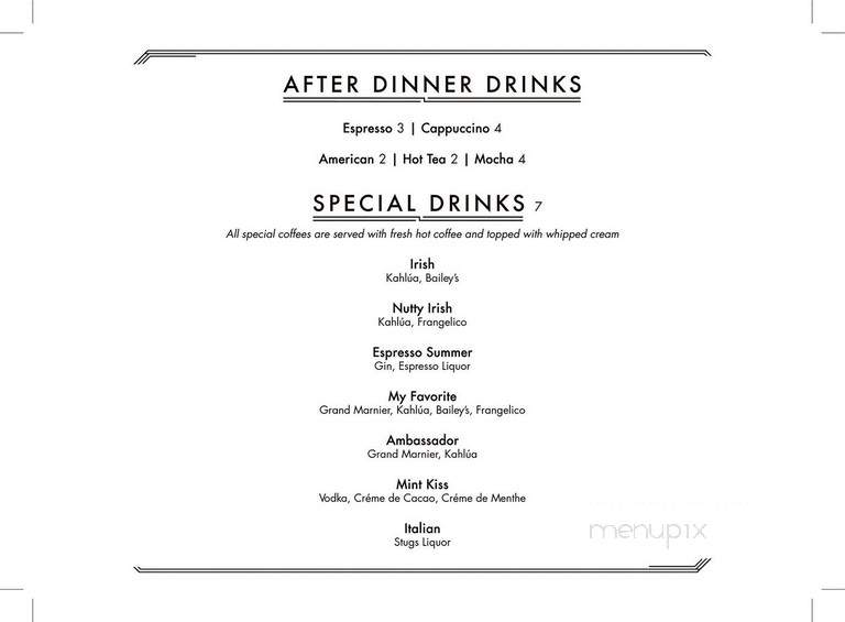 Giardino's Abington Italian Steak House - Abington, MA menu_pic