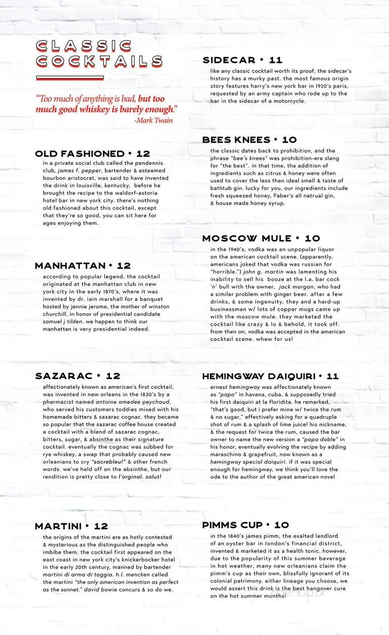 Frankie Ann's - Philadelphia, PA menu_pic