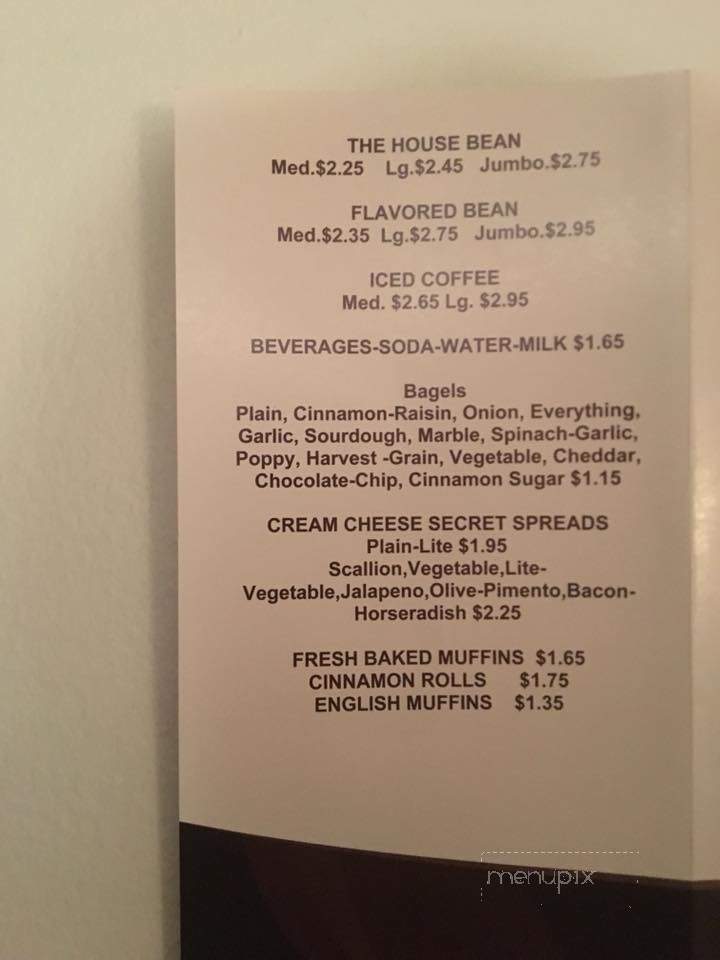 The Valley Bean - Uxbridge, MA menu_pic