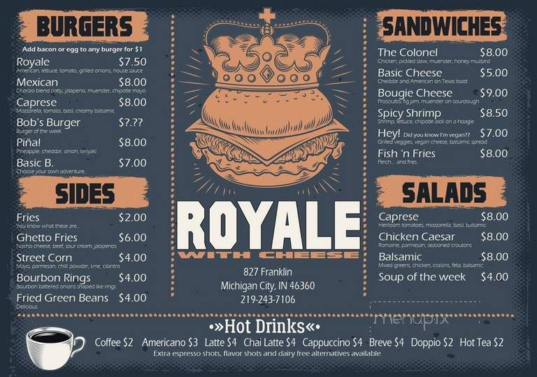 Royale with Cheese - Michigan City, IN