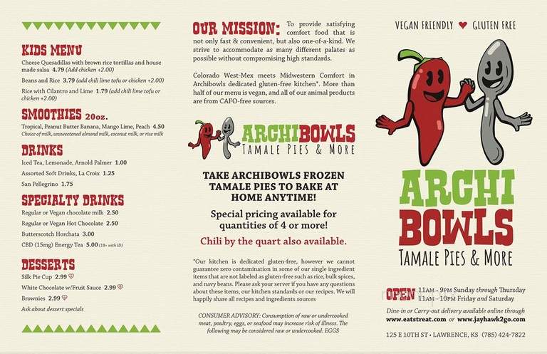 Archibowls - Lawrence, KS menu_pic